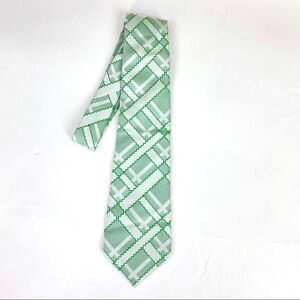 Mens Vintage Vesuvio Necktie Made in Italy Tie Poly Hand Made Necktie